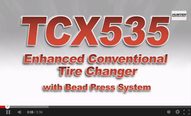 Tire Changer - TCX535 Tire Machine - Hunter Engineering Company